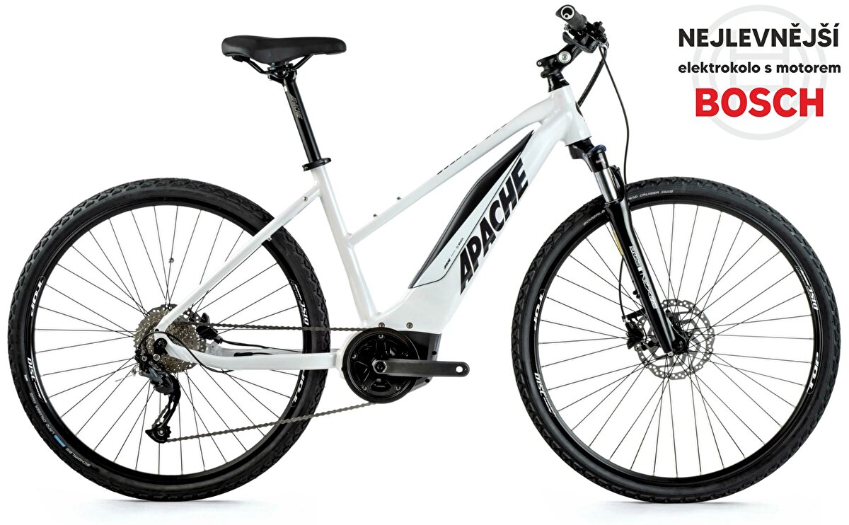  CYKLO-RD Elektrokolo APACHE Matta 3 Bosch Cross (M) bílá